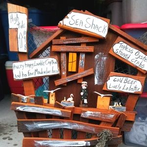 Hand Crafted Wooden Nautical Wall Art